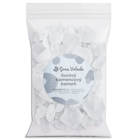 Surový kamencový kameň