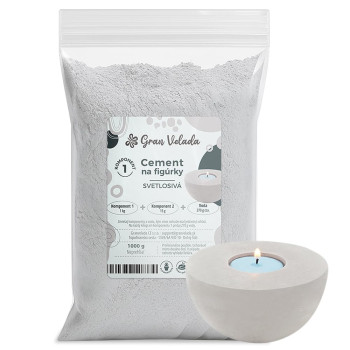 Cement pre svetlosivé postavy