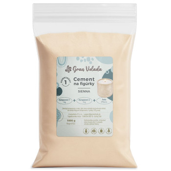 Cement pre figúrky sienna Cement pre figúrky sienna