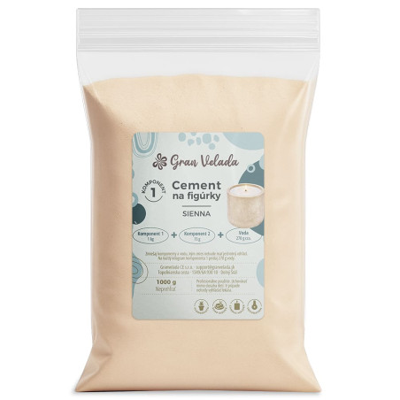 Cement pre figúrky sienna