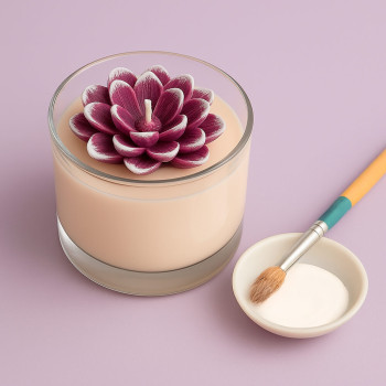 Biela farba na ozdobenie sviečok. Online predaj. Biela farba na ozdobenie sviečok. Online predaj.