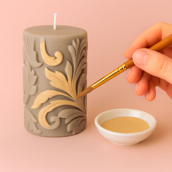 Farba na béžové sviečky. Online predaj. Gran Velada