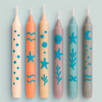 Špeciálna tyrkysová farba na sviečky. Online predaj.