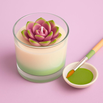 Pistáciová farba na zelenú sviečku. Online predaj. Pistáciová farba na zelenú sviečku. Online predaj.
