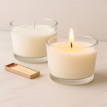 Sklenený pohár 205 ml – Ideálny na aromatické sviečky