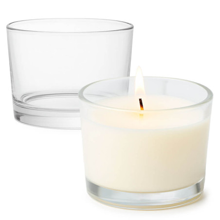Sklenený pohár 205 ml – Ideálny na aromatické sviečky