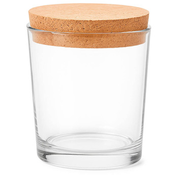 Pohár Marbella 260 ml s korkovým uzáverom na sviečky | Gran Velada Pohár Marbella 260 ml s korkovým uzáverom na sviečky | Gran Velada