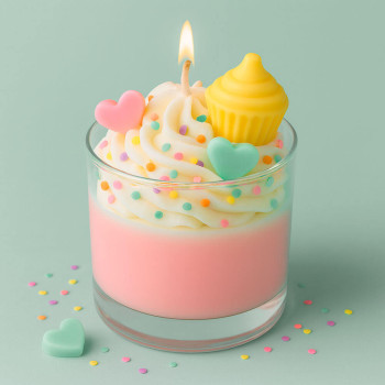 Chantilly vosk na sviečky | Efekt šľahačky pre tvoje domáce sviečky