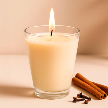 Sklenené nádoby na sviečky – 125 ml okrúhle poháre na výrobu sviečok