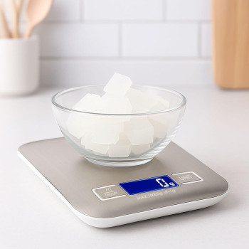 Digitálna váha s hmotnosťou do 5 kg. Online predaj