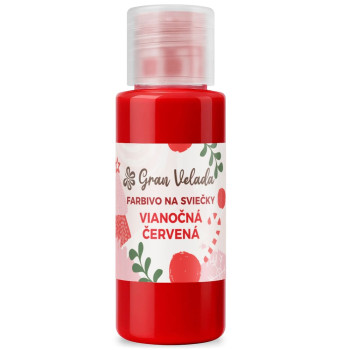 Sada farieb na vianočné sviečky | Červená, zelená a zlatá