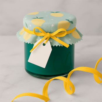 Citrónová žltá rafiová stuha. Online predaj.