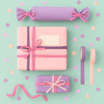 Bubblegum ružová rafiová stuha. Online predaj.