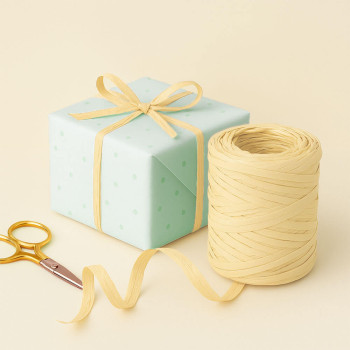 Vanilková rafiová stuha. Online predaj.