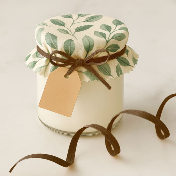 Čokoládovo hnedá rafiová stuha. Online predaj.