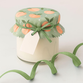 Vojenská zelená rafiová stuha. Online predaj.