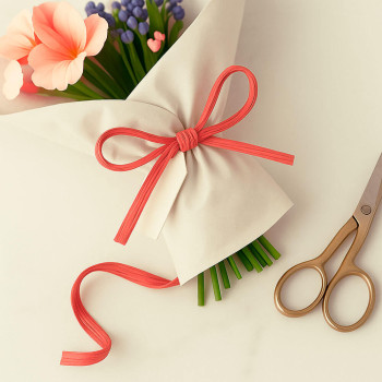 Páska z koralovej rafie na balenie a darčeky. Online predaj