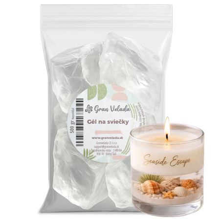 Parafín na gélové sviečky