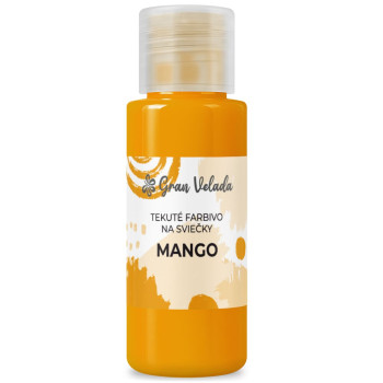 Tekuté farbivo na sviečky mango