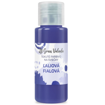Tekuté farbivo na sviečky ľaliová fialová