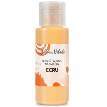 Tekuté farbivo na sviečky ecru