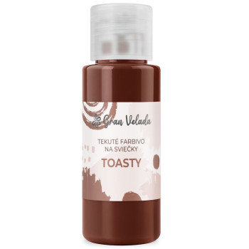 Farbiace sviečky tekutý odtieň opečené