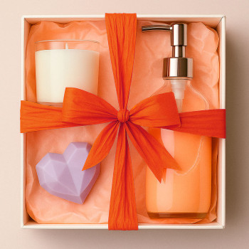 Oranžová decofiok páska