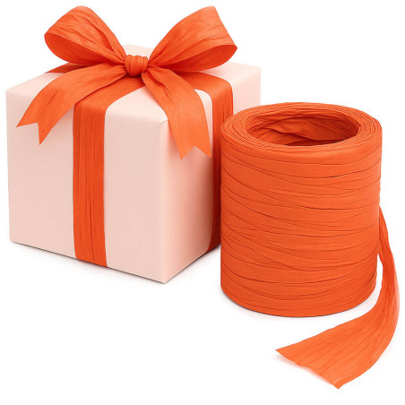 Oranžová decofiok páska