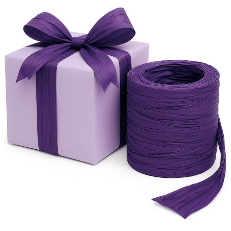 Fialová decofiok páska