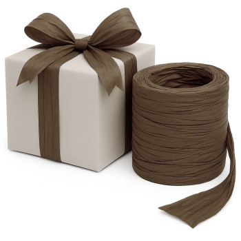 Hnedá dekoračná páska