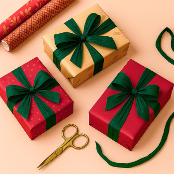 Zelená decofiok páska