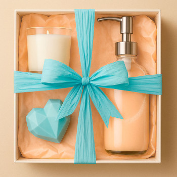 Tyrkysová decofiok páska