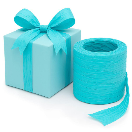 Tyrkysová decofiok páska