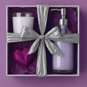 Strieborná decofiok páska