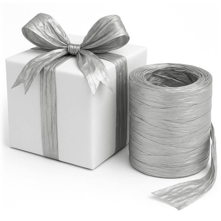 Strieborná decofiok páska