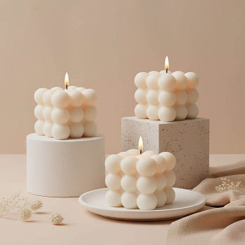 Forma na bublinkovú sviečku s 9 guľôčkami. Kvalita a dobrá cena!