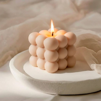 Forma bublinková sviečka 9 guľôčok