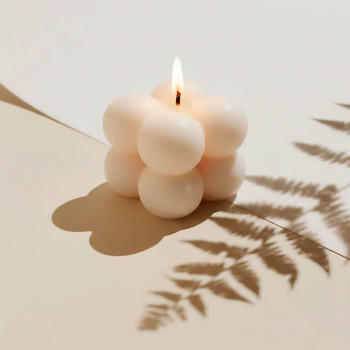 Forma bublinková sviečka 9 guľôčok