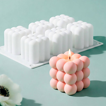 Forma bublinková sviečka 9 guľôčok