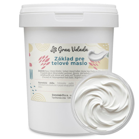 Základ pre domáce telové maslo. Online predaj