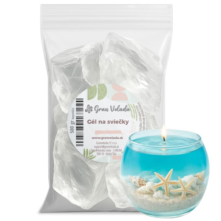 Parafín na gélové sviečky