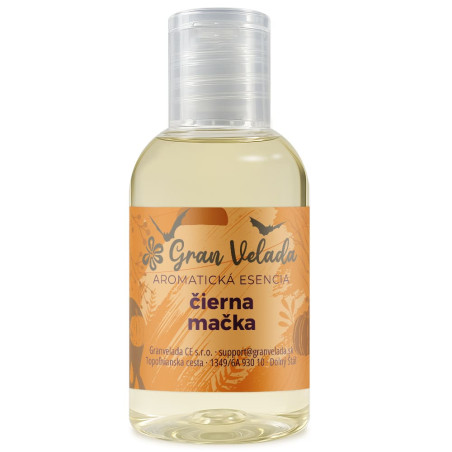 Aromatická esencia čierna mačka - Sladká vôňa na halloween