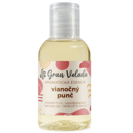 Aromatická esencia Vianočný punč - sladká a ovocná vôňa