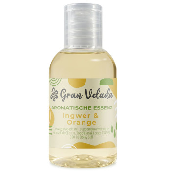 Aromatická esencia zázvor-pomaranč - korenisté a citrusové tóny