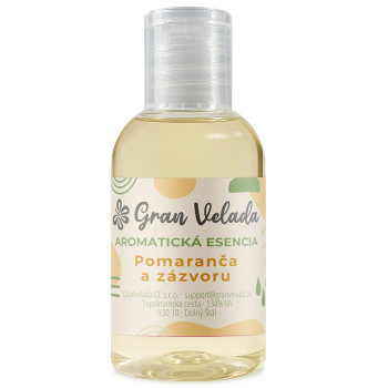 Škoricová, pomarančová a zázvorová esencia