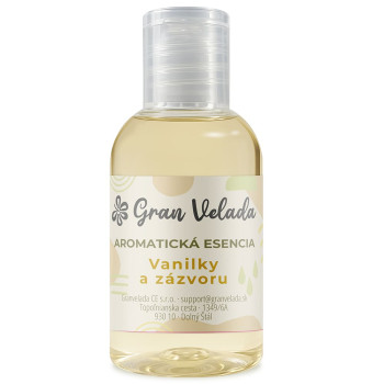 Vanilková a zázvorová esencia