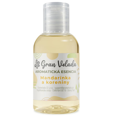 Esencia mandarínka a koreniny