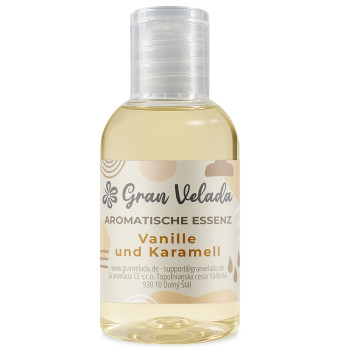 Aromatická esencia vanilky a karamelu na výrobu mydiel a kozmetiky