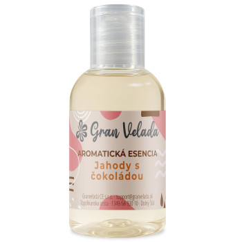 Aromatické esencie jahôd s čokoládou