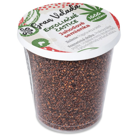 Exfoliačné semienka jahôd 1000 mikrónov